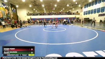 120 lbs Champ. Round 1 - Ryder Perry, Moscow vs Blake Baldwin, Pocatello