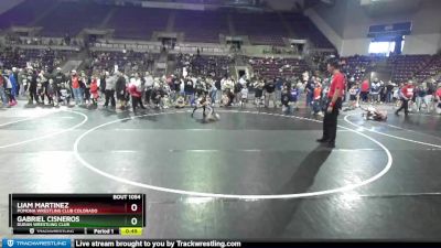 53 lbs Quarterfinal - Liam Martinez, Pomona Wrestling Club Colorado vs Gabriel Cisneros, Duran Wrestling Club