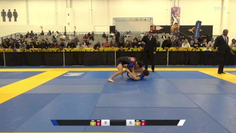 Kaelan Jacob Crisosto vs Nathanael Isaiah Schwartz 2024 World IBJJF Jiu-Jitsu No-Gi Championship