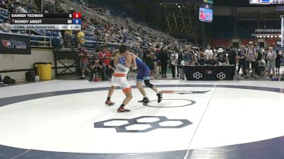 113 lbs Cons. Sub-quarters - Damien Yeoman, Iowa vs Rowdy Angst, Missouri