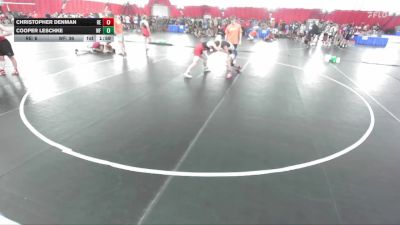 175 lbs Round 2 (8 Team) - Christopher Denman, Reedsburg vs Cooper Leschke, Weyauwega-Fremont