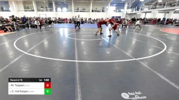 182 lbs Round Of 16 - Michael Toppan, Gloucester vs Cormac Horlbogen, Sharon