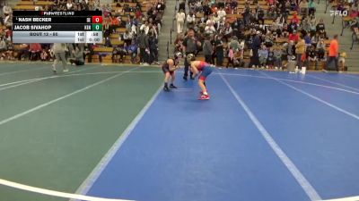 80 lbs Round 1 - Nash Becker, DC Elite vs Jacob Sivahop, Kenyon-Wanamingo