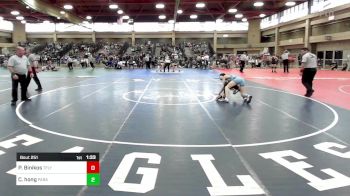 120 lbs Semifinal - Peter Binikos, Tenafly vs Chris Hong, Paramus