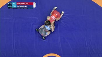 50 kg 1/8 Final - Otgonjargal Dolgorjav, Mongolia vs Evin Demirhan, Turkey