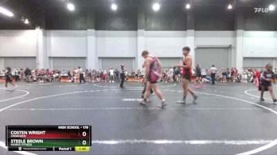 178 lbs Semifinal - Costen Wright, Creekview vs Steele Brown, Morris Fitness