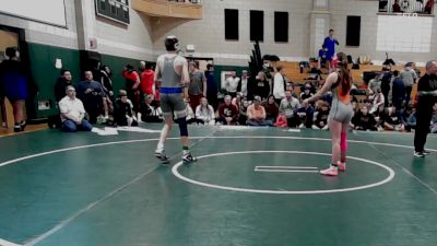 120 lbs Consi Of 8 #1 - Mila Boucher, Middleborough vs William Southworth-Mahoney, Quincy/North Quincy