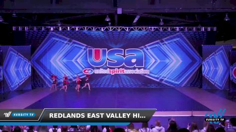 Redlands High School - Varsity - Song/Pom - Intermediate [2022 Varsity - Song/Pom - Intermediate] 2022 USA Nationals: Spirit/College/Junior