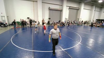 110 lbs Champ. Round 2 - Gatlan Talbot, Utah vs Cash Tuttle, Utah