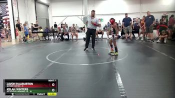 60 lbs Round 3 (6 Team) - Kelan Winters, U2 Upstate Uprising 2.0 vs Javon Haliburton, Quaker Nation