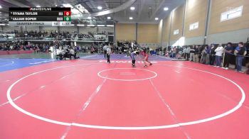 235 lbs Quarterfinal - Tiyana Taylor, Norwich Free Academy vs Lillian Soper, Bucksport
