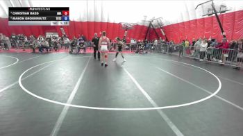 165 lbs Quarterfinal - Christian Bass, Askren Wrestling Academy vs Mason Groskreutz, Team Nazar Training Center