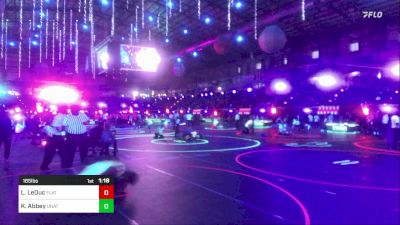 165 lbs Round Of 16 - Liam LeDuc, Flathead WC vs Kade Abbey, Unattached