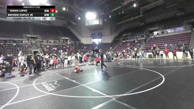 49 lbs Champ. Rd Of 16 - Isaiah Lopez, Black Fox Wrestling Academy vs Mathew Copley Jr, Steel City Reloaded Wrestling Club