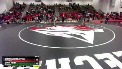 150 lbs Champ. Round 2 - Britton Matejovsky, Eaglecrest vs Gavin Fifita, Vista Peak