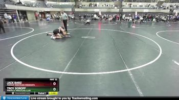 145 lbs Cons. Round 5 - Troy Doroff, Pinnacle Wrestling Club vs Jack Barz, Pursuit Wrestling Minnesota