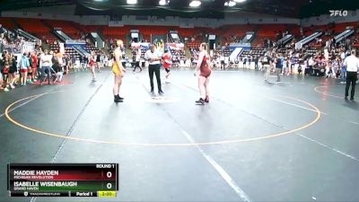 155/170 Round 1 - Maddie Hayden, Michigan Revolution vs Isabelle Wisenbaugh, Grand Haven