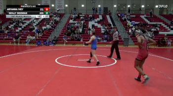 114 lbs 1st Place Match - Molly Seidman, Auburn vs Aryanna Ivey, Stanhope Elmore