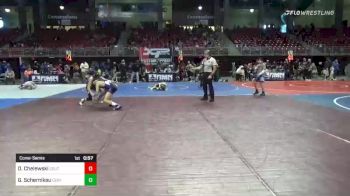 116 lbs Consolation - Dylan Chelewski, Colorado Outlaws vs Garrison Schernikau, Centennial Wrestling Club