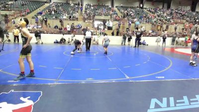 110 lbs Consolation - Serinitie VanderBush, South Paulding Junior Spartans Wrestling Club vs William Chapple, Level Up Wrestling Center