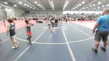 60 lbs Rr Rnd 1 - Kaiden Galindez, Mat Assassins White vs Brock Collum, Buffalo Valley Wrestling Club - Black