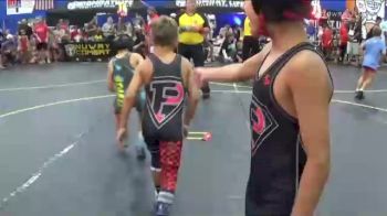 56 lbs Semis & 1st Wrestleback (8 Team) - Mac Heysinger, The Funky Singlets vs Knox Chavez, Pomona Elite