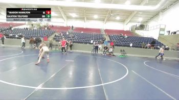 85 lbs 3rd Place Match - Mason Hamilton, Sanderson Wrestling Academy vs Daxton Telford, Sanderson Wrestling Academy