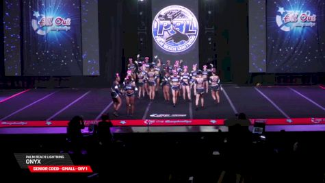 PALM BEACH LIGHTNING - Onyx [2026 Senior Coed--Small--Div 1 Day 1] 2026 The All Out Grand Nationals