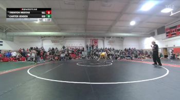 132 lbs Quarterfinal - Trenton Mestas, Valley vs Carter Jensen, Highland