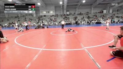 70 lbs Rr Rnd 1 - Cole Shirk, Grit Mat Club White vs Owen Adams, Knights Wrestling Club