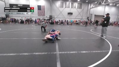 144 lbs Round 2 (4 Team) - Johnny Carrozza, GPS Red vs Jimmy Goodger, Freakztyle Wrecking Crew Blue