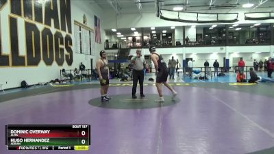 285 lbs Round 5 - Dominic Overway, Alma vs Hugo Hernandez, Adrian