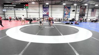 112 lbs Consi Of 32 #2 - Jagger Martinez, LA vs Julian Chavez, IN