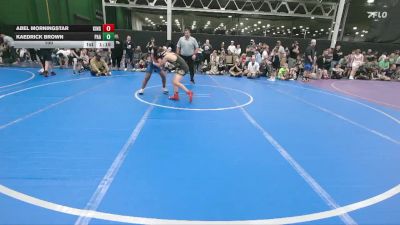 100 lbs Round 4 (6 Team) - Abel Morningstar, Kings vs Kaedrick Brown, PA Alliance