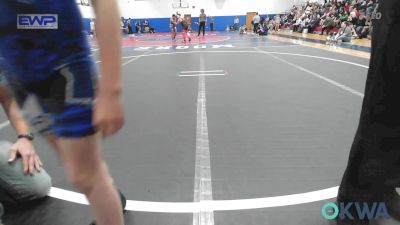 73 lbs Round Of 16 - Stetson White, Davis Wrestling Club vs Ezekiel Boyd, Harrah Little League Wrestling