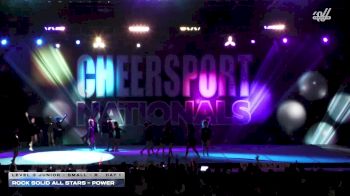Rock Solid Allstars - Power [2026 L3 Junior - Small - B Day 1] 2026 CHEERSPORT National All Star Cheerleading Championship