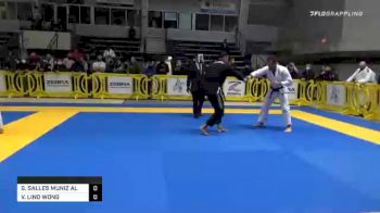 GABRIEL SALLES MUNIZ ALMEIDA vs VINICIUS LINO WONG 2020 American National IBJJF Jiu-Jitsu Championship