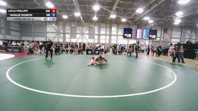 53 kg Cons. Rd Of 16 - Layla Phillips, Storm RTC vs Natalie Radecki, Steller Trained Wrestling