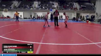 75 lbs Finals (8 Team) - Kain Romano, LSH (LeSueur/Henderson) vs Odin Duncombe, Becker