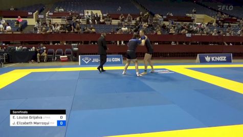Elena Louise Grijalva vs Jazmyn Elizabeth Marroquin 2024 Pan IBJJF Jiu-Jitsu No-Gi Championship