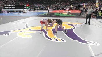 Cons. Round 1 - Nolan Dueker, Bayard vs Mason Faltys, Clarkson/Leigh