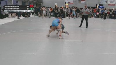 120 lbs Cons. Sub-rd Of 32 - Skya Scrimgeour, Askren Wrestling Academy vs Reanna Spangler, Wichita Training Center