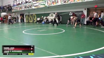 132 lbs Semifinal - Vinnie D` Alessandro, Mayfield vs Daniel Jang, Upper Arlington