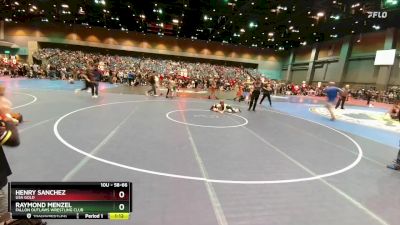 58-66 lbs Round 3 - Raymond Menzel, Fallon Outlaws Wrestling Club vs Henry Sanchez, USA Gold