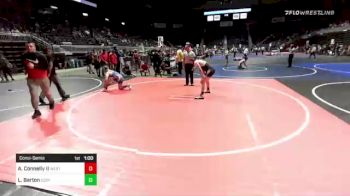 172 lbs Consolation - Arthur Connelly II, West End WC vs Logan Barton, Cody WC