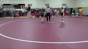 198-211 lbs 1st Place Match - Shaylynn Knapp, Western Dubuque Girls vs Jaquie Maternach, Center Point-Urbana Girls