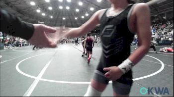 55 lbs Consi Of 32 #2 - Laylen Parish, Wagoner Takedown Club vs Asa Perry, Wyandotte Youth Wrestling