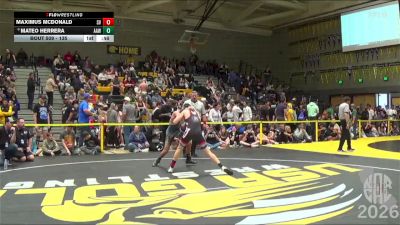 135 lbs Cons. Round 2 - Mateo Herrera, Anderson Attack WC vs Maximus McDonald, Spring View