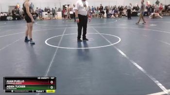 167 lbs Cons. Round 2 - Juan Puello, Lawrence North vs Aiden Tucker, Alpha Elite