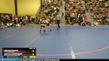 70 10U Champ. Round 1 - Arthur Nelson, Blaine Wrestling vs Brettly Steffensen, Flat Earth Wrestling Club